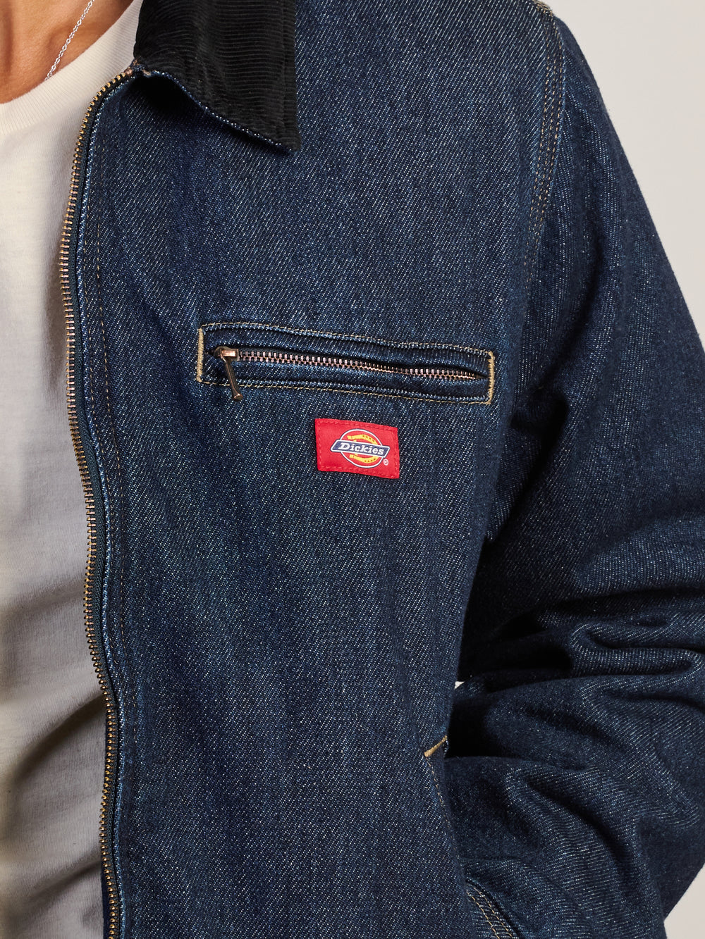 VESTE EN DENIM DOUBLÉE DICKIES 758 BKT