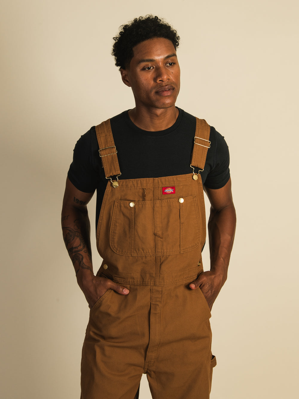 DICKIES DUCK & RINSED DENIM OVERALL