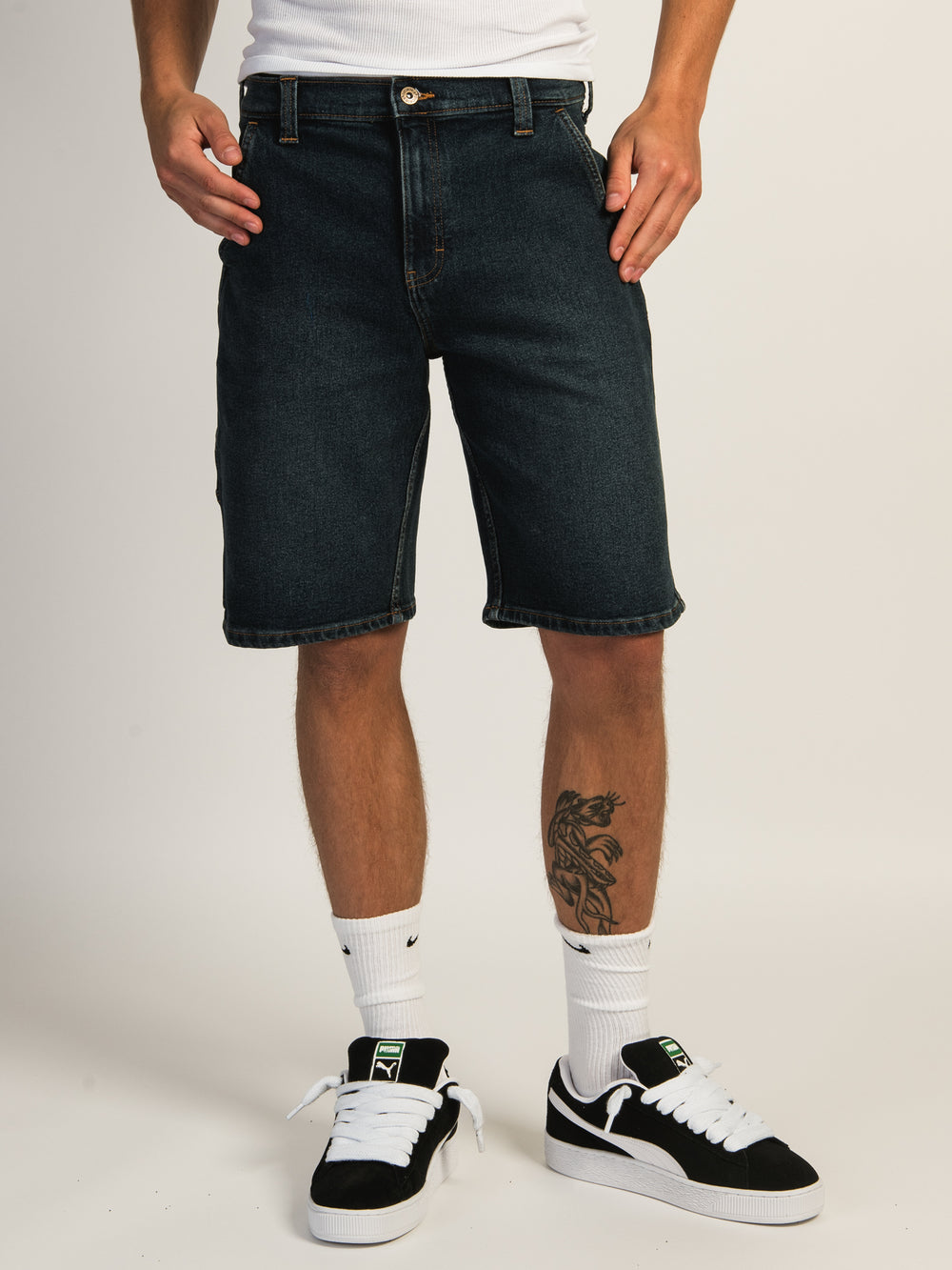 SHORT DICKIES DENIM CARPENTER 10in