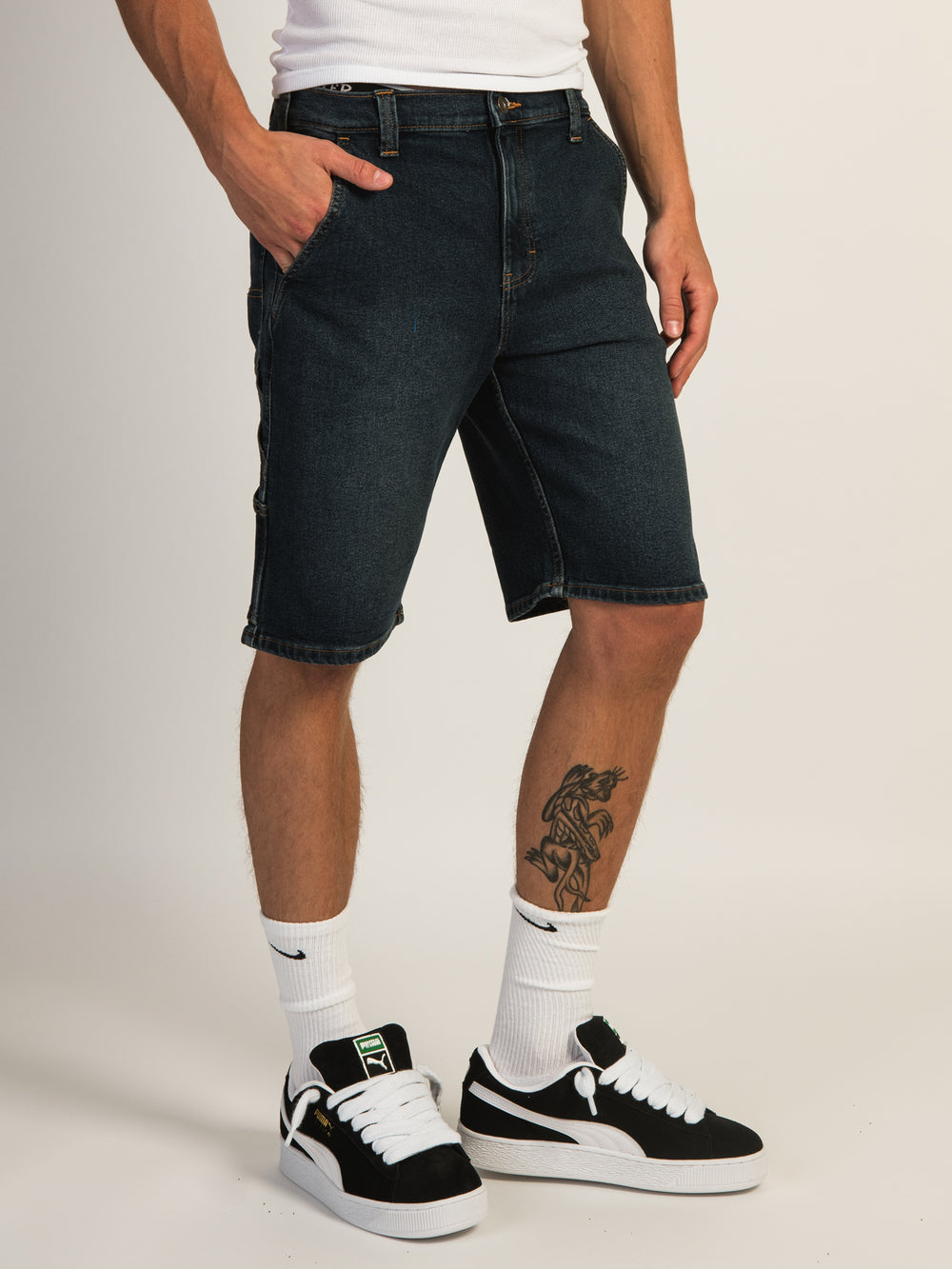 SHORT DICKIES DENIM CARPENTER 10in