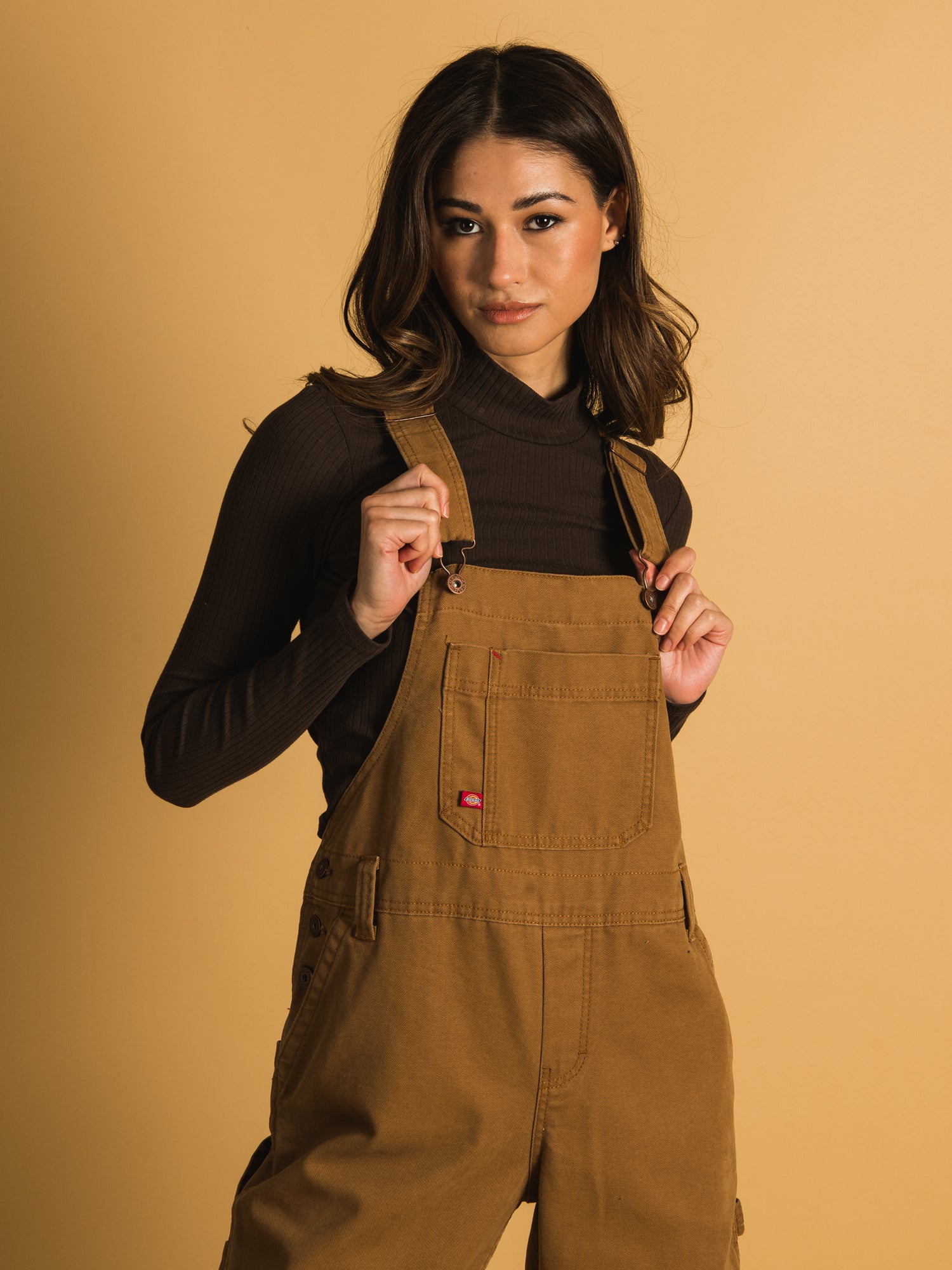 Women's relaxed fit sales overalls