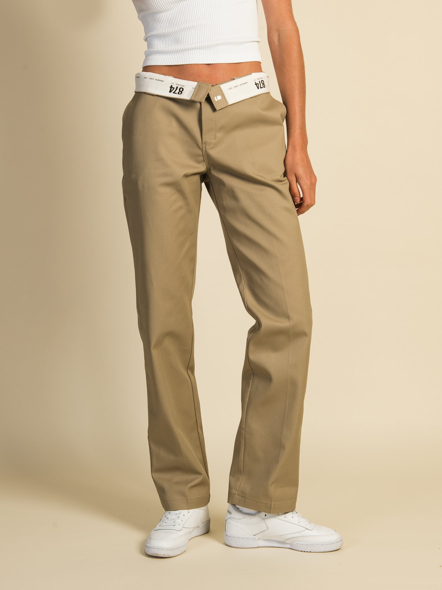 Dickies 874 straight fit work chino pants in dark brown  ASOS