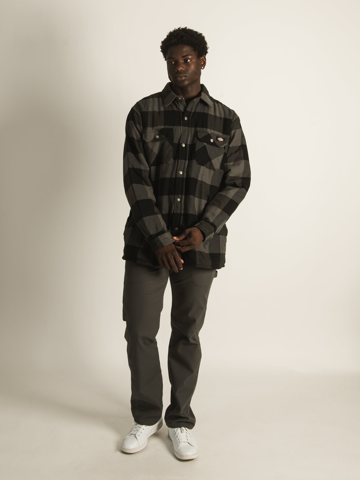 DICKIES SHERPA LINED FLANNEL - CLEARANCE