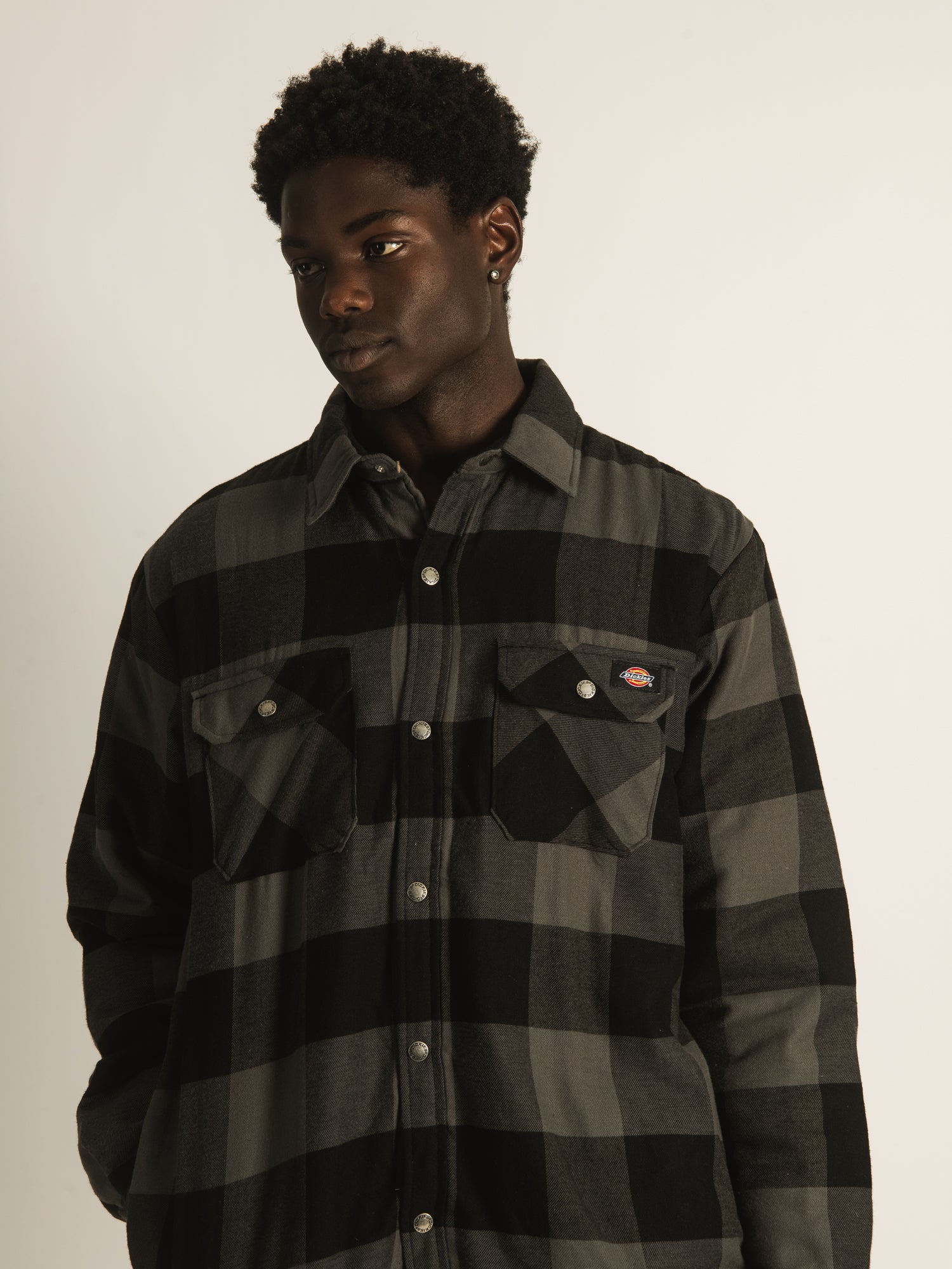 DICKIES SHERPA LINED FLANNEL - CLEARANCE