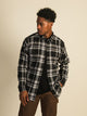 DICKIES DICKIES FLEX PLAID LONG SLEEVE SHIRT - Boathouse