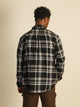 DICKIES DICKIES FLEX PLAID LONG SLEEVE SHIRT - Boathouse