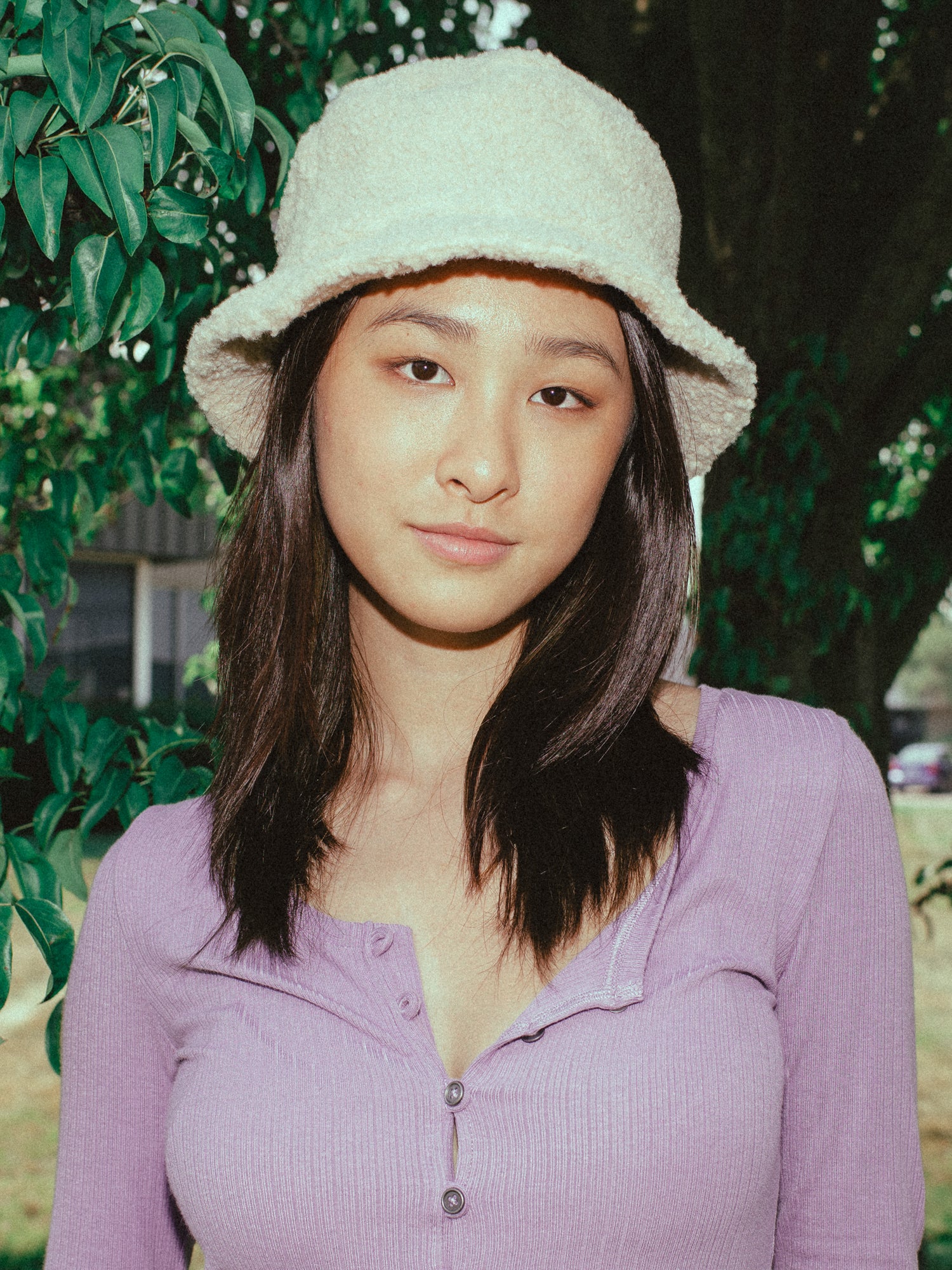 DLG BUCKET HAT - SHERPA NUDE CLEARANCE