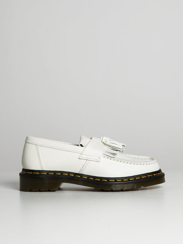 WOMENS DR MARTENS ADRIAN YELLOW STITCH SMOOTH - CLEARANCE