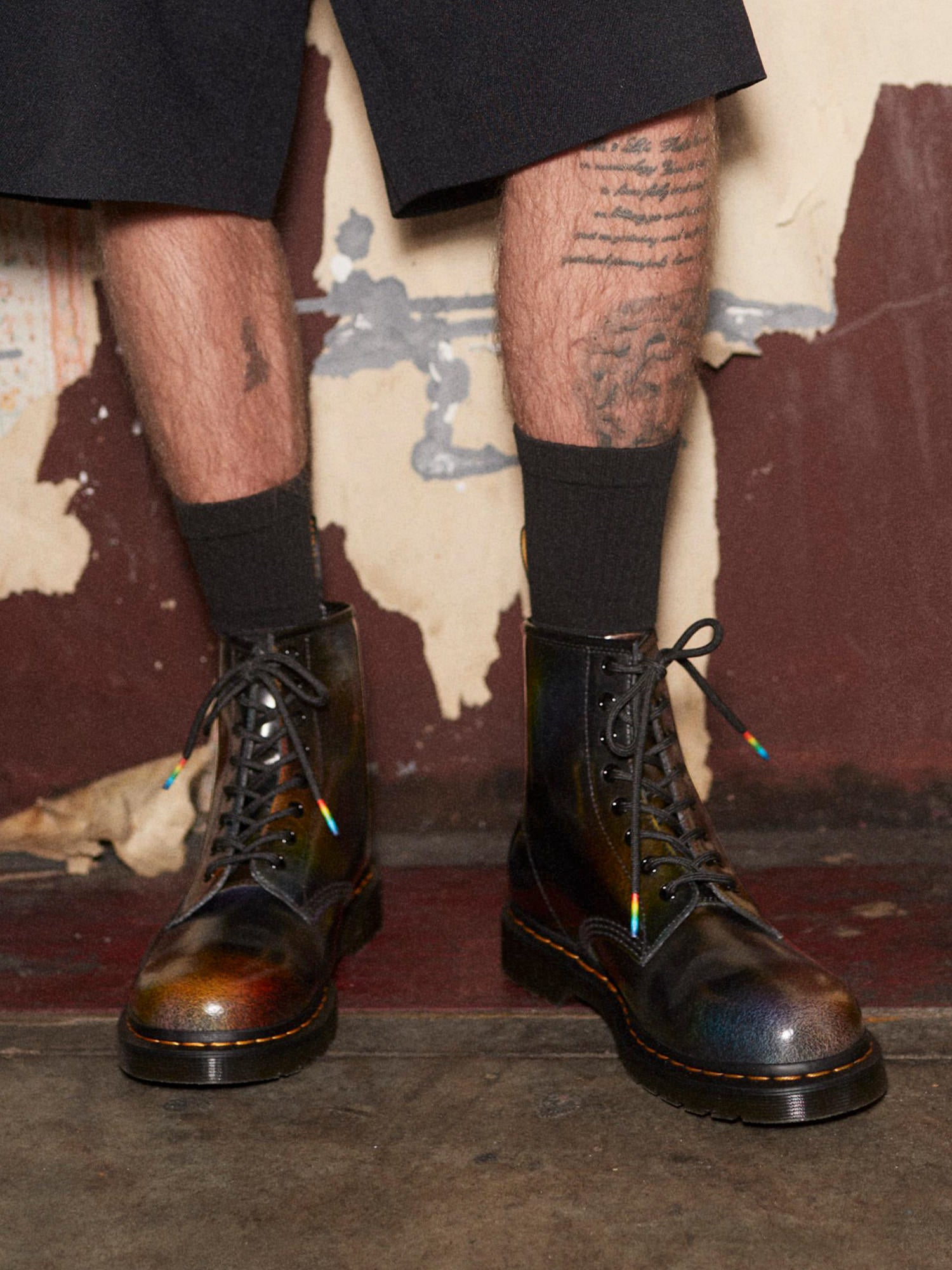 MENS DR MARTENS 1460 FOR PRIDE CLEARANCE