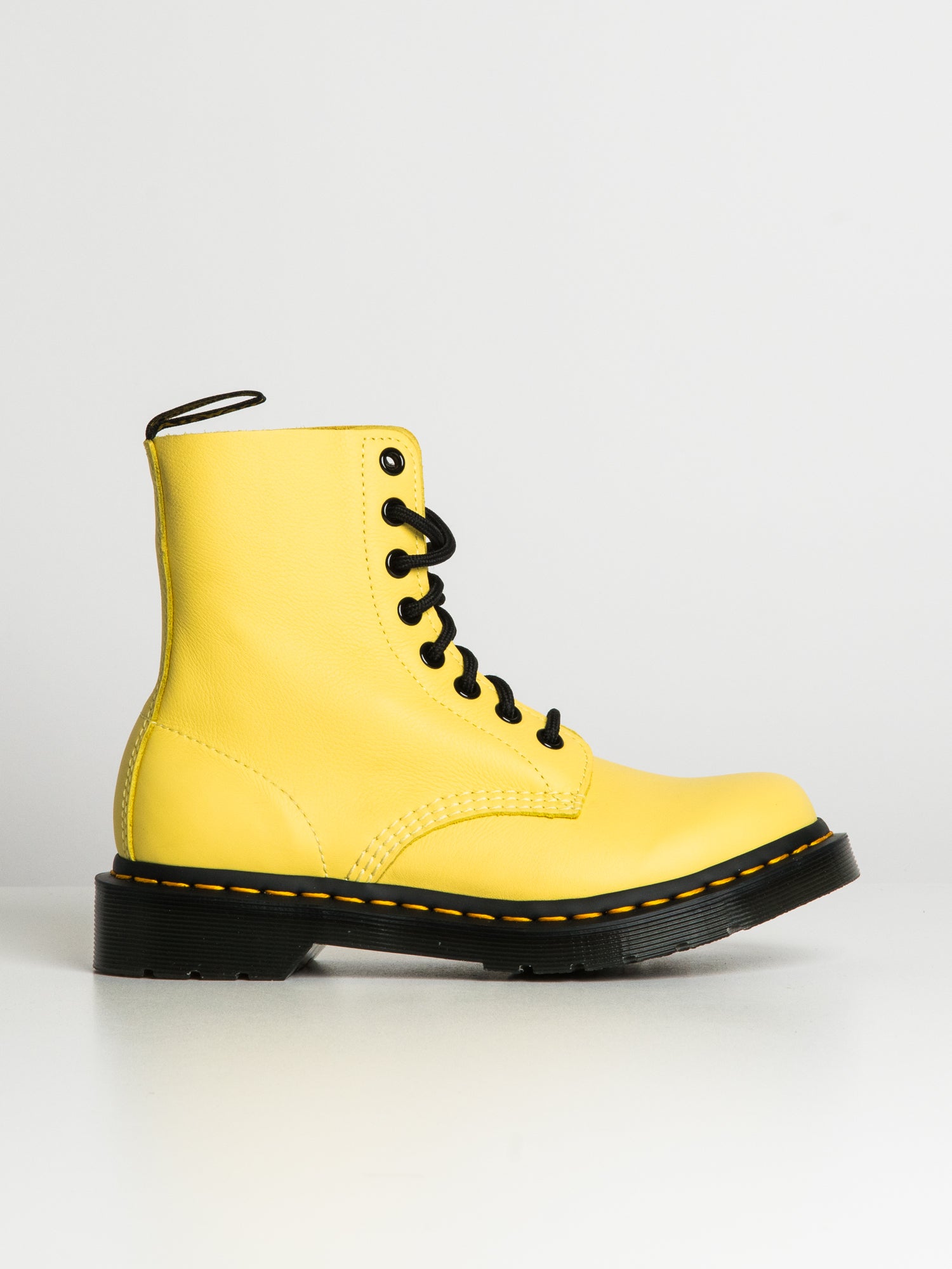 Yellow doc cheap martens womens