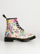 DR MARTENS WOMENS DR MARTENS 1460 PASCAL FLORAL MASHUP - CLEARANCE - Boathouse