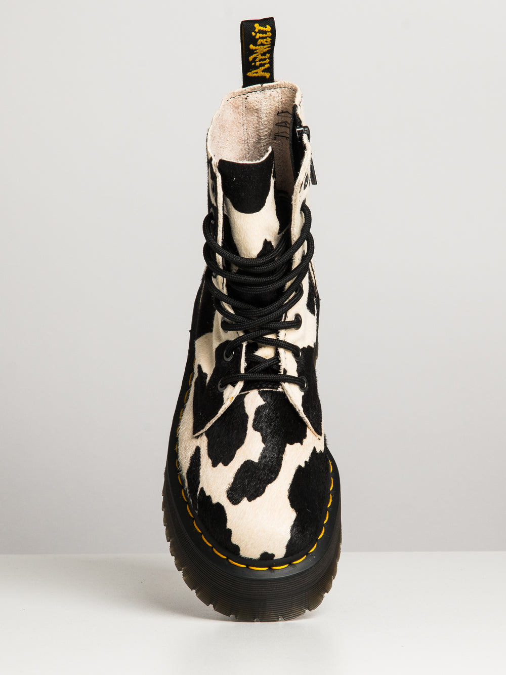 BOTTINES JADON COW PRINT HAIR ON