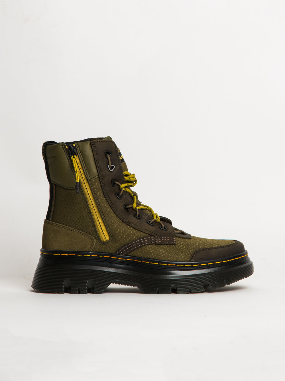 MENS DR MARTENS TARIK ZIP WAXED FULL GRAIN