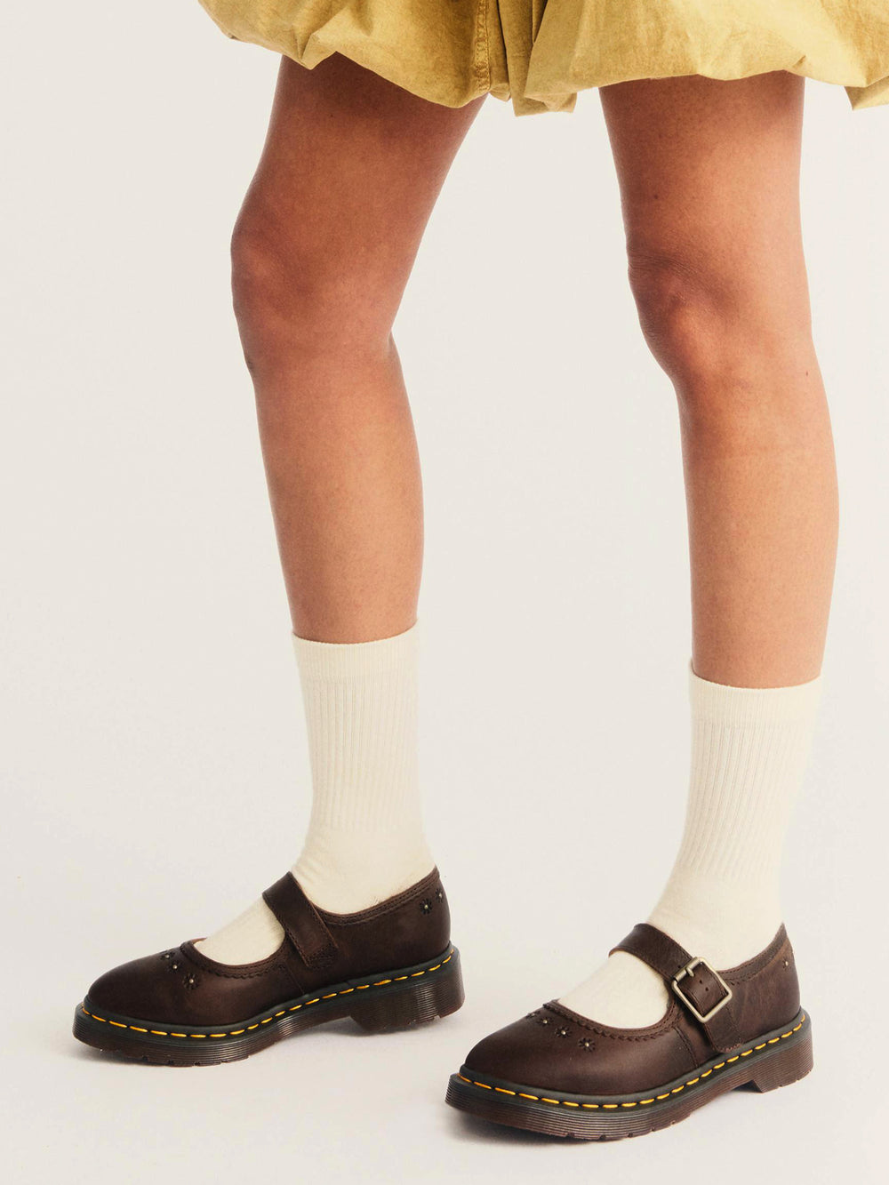 MARY JANE FLOWER DR MARTENS POUR FEMMES