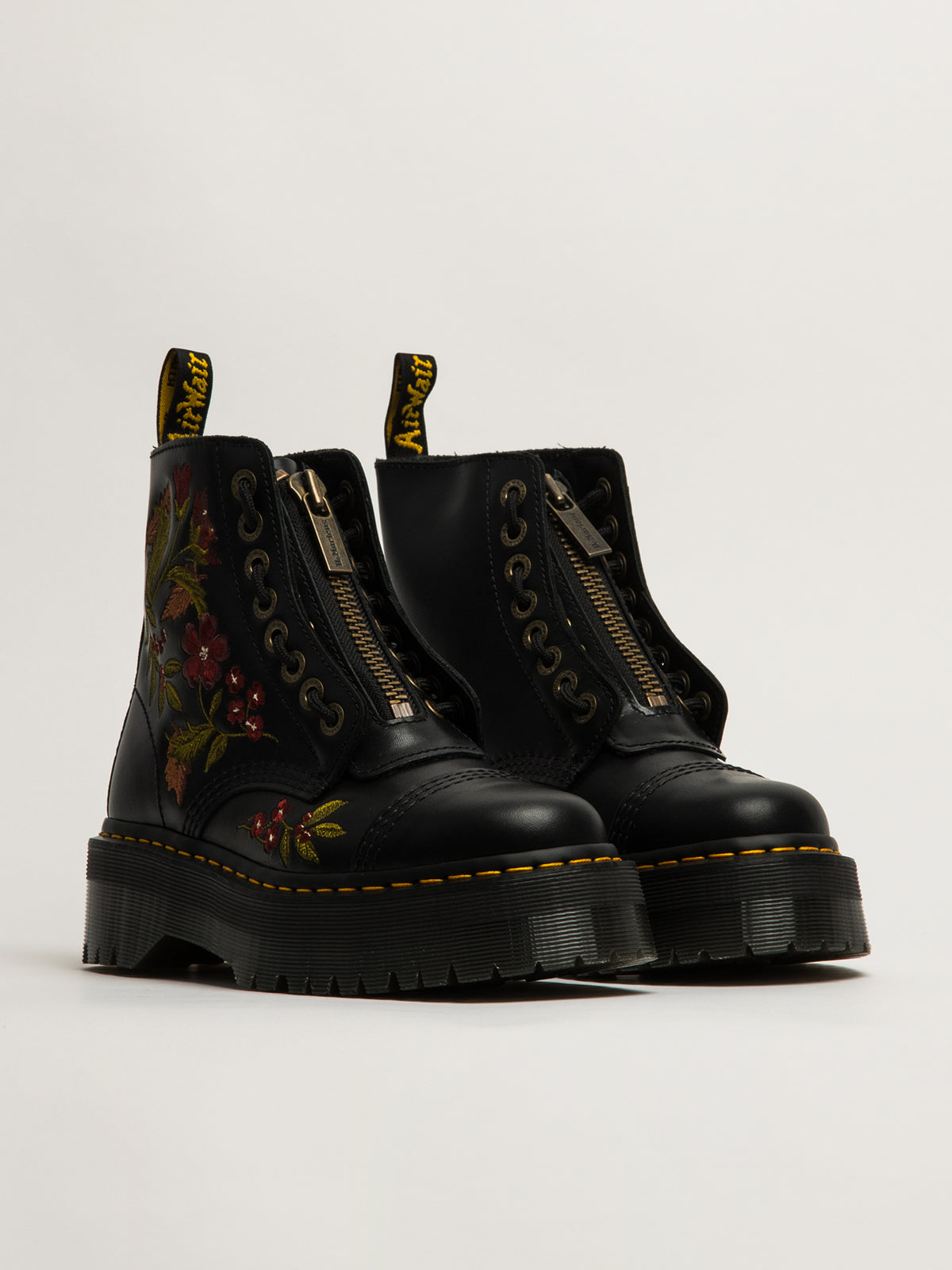 BOTTES DR MARTENS SINCLAIR AUTUMN FLORAL WANAMA - NOIR
