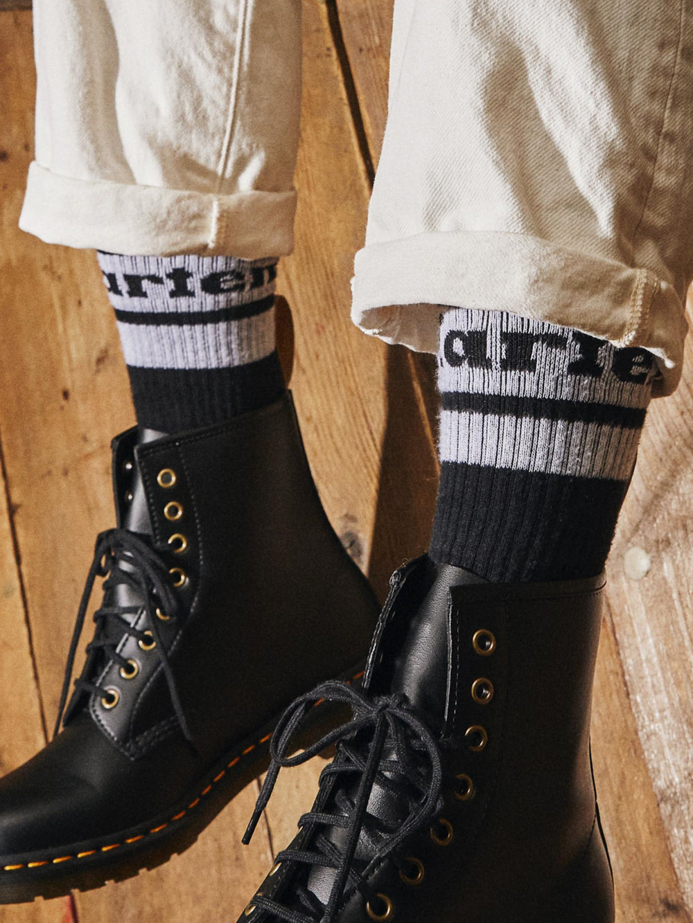 DR MARTENS ATHLETIC LOGO SOCK