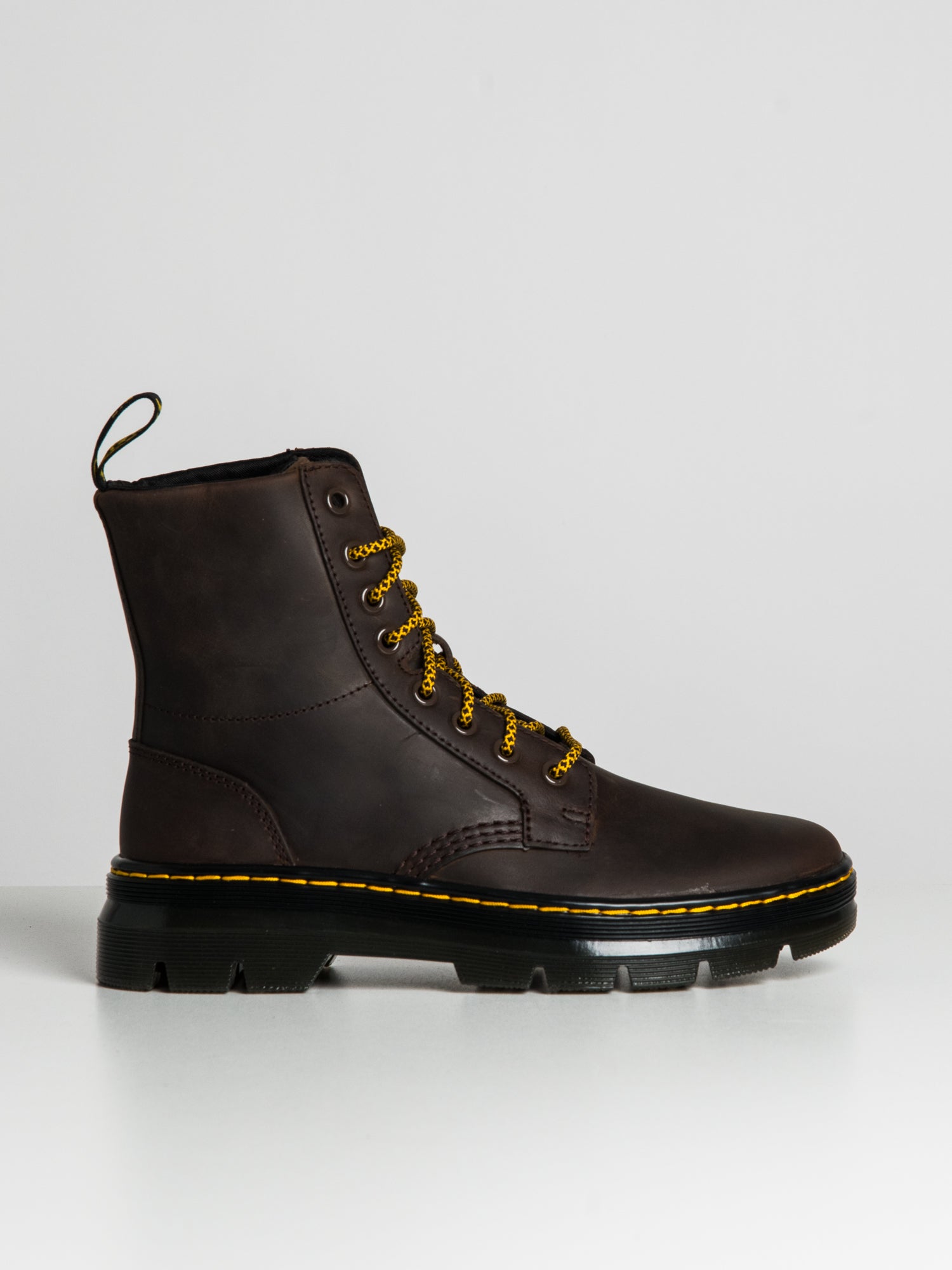 Brown leather dr clearance martens