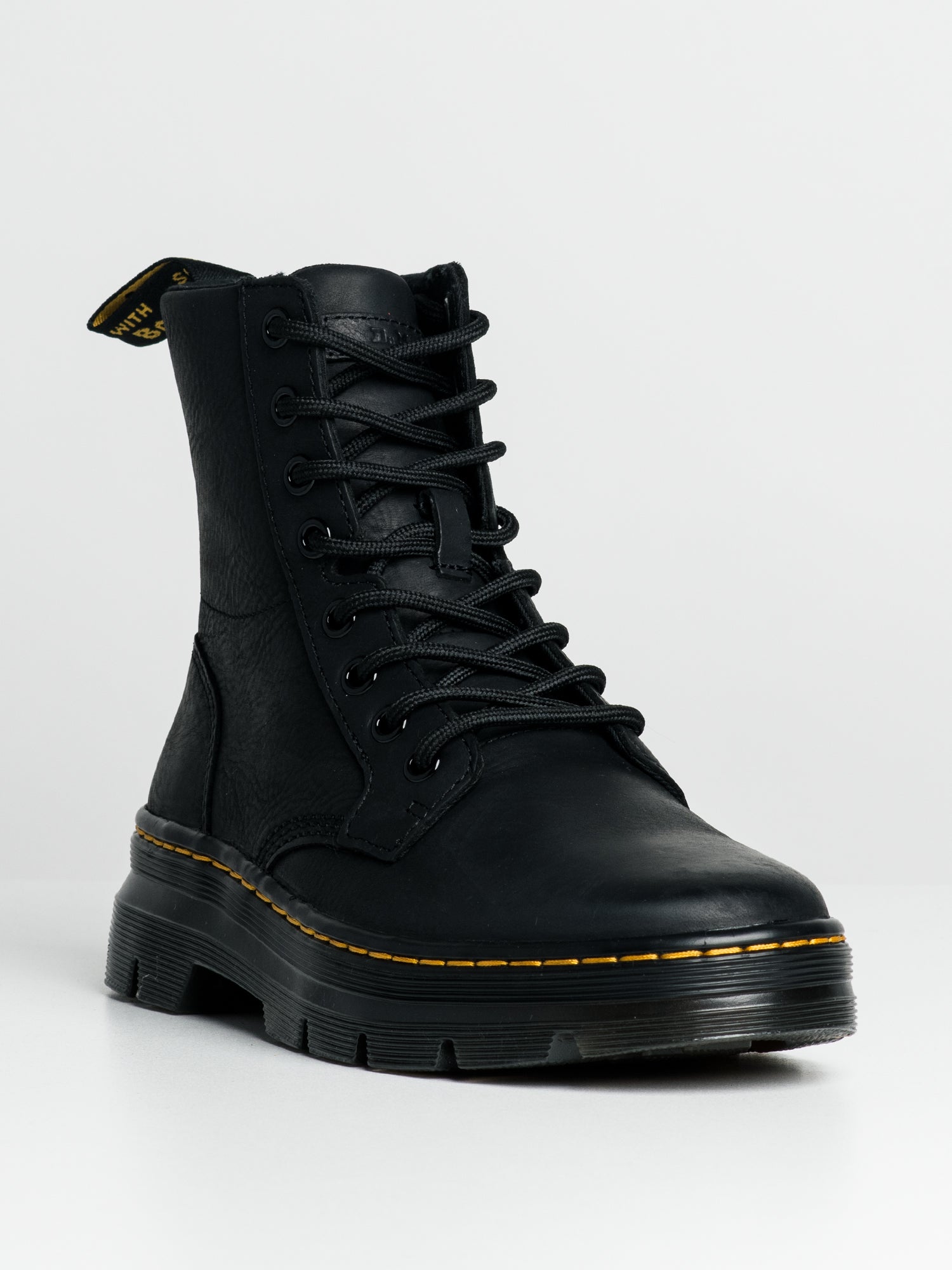 Dr martens sale black leather boots