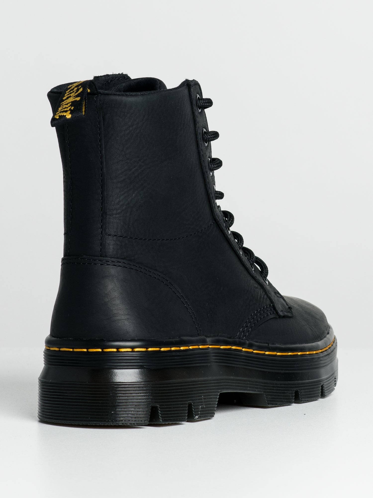 Dr martens combs outlet black utility boots womens