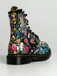 DR MARTENS WOMENS DR MARTENS 1460 FLORAL MASH UP BACKHAND BOOT - CLEARANCE - Boathouse