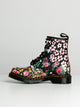 DR MARTENS WOMENS DR MARTENS 1460 FLORAL MASH UP BACKHAND BOOT - CLEARANCE - Boathouse