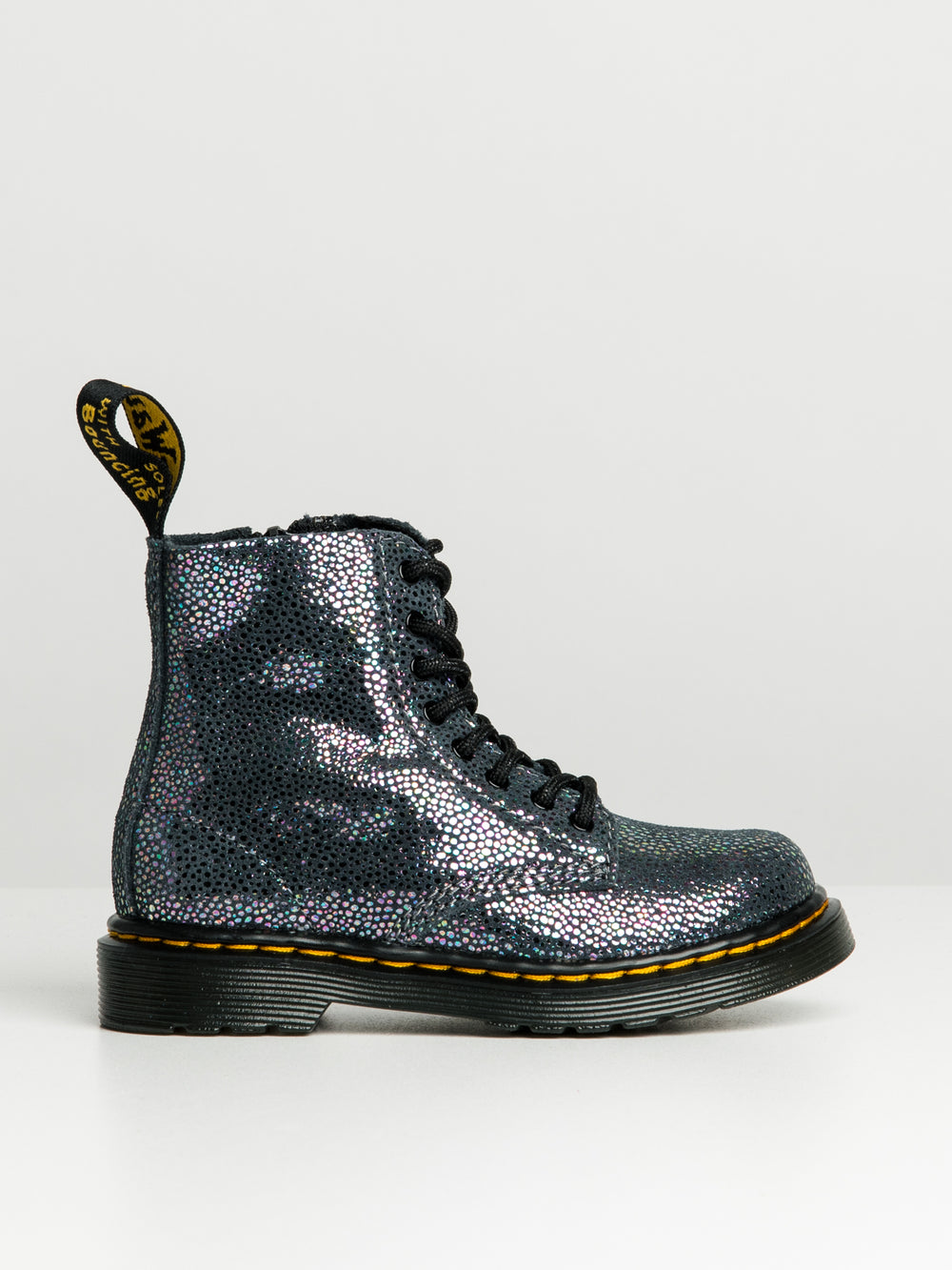 DR MARTENS TODDLER 1460 PASCAL RAINBOW BOOTS - CLEARANCE