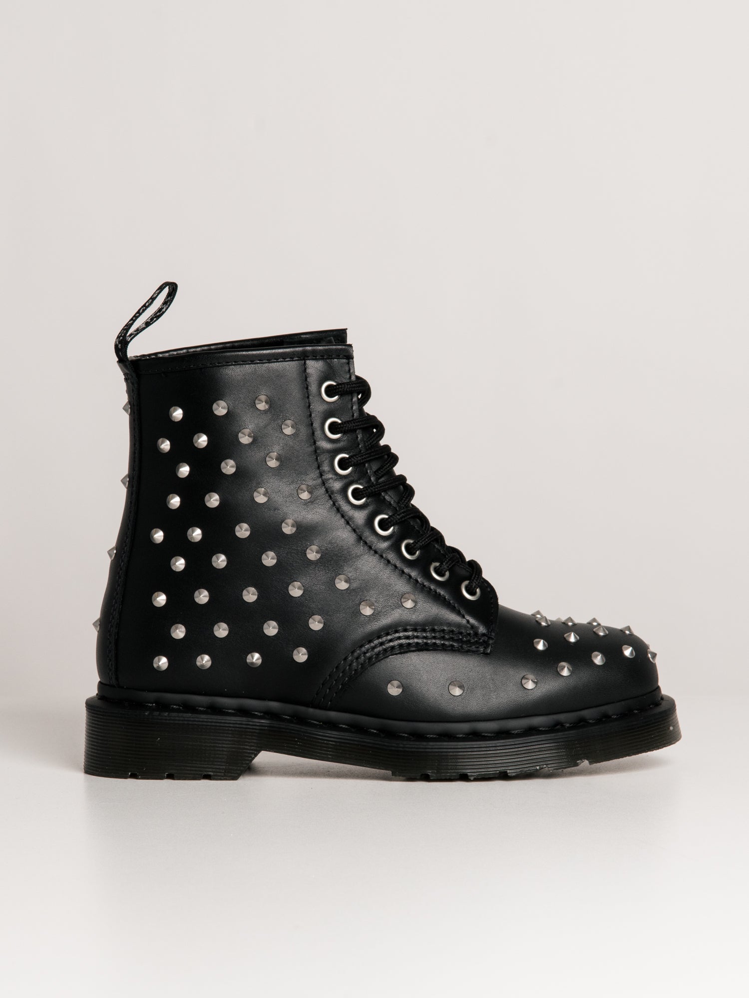 White studded 2025 doc martens