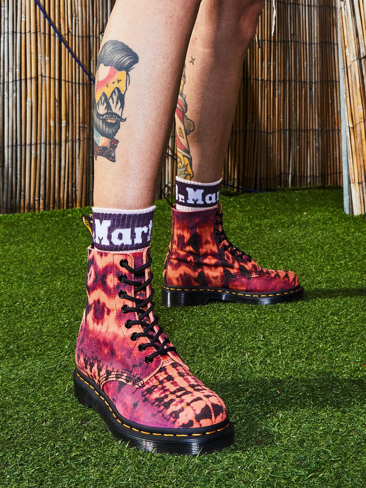 Dr martens tie dye on sale boots