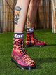 DR MARTENS WOMENS DR MARTENS 1460 PASCAL TIE DYE LACE UP BOOTS - CLEARANCE - Boathouse