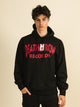 DEATH ROW RECORDS DEATH ROW RECORDS DEATH ROW LOGO REPEAT PULLOVER HOODIE - Boathouse