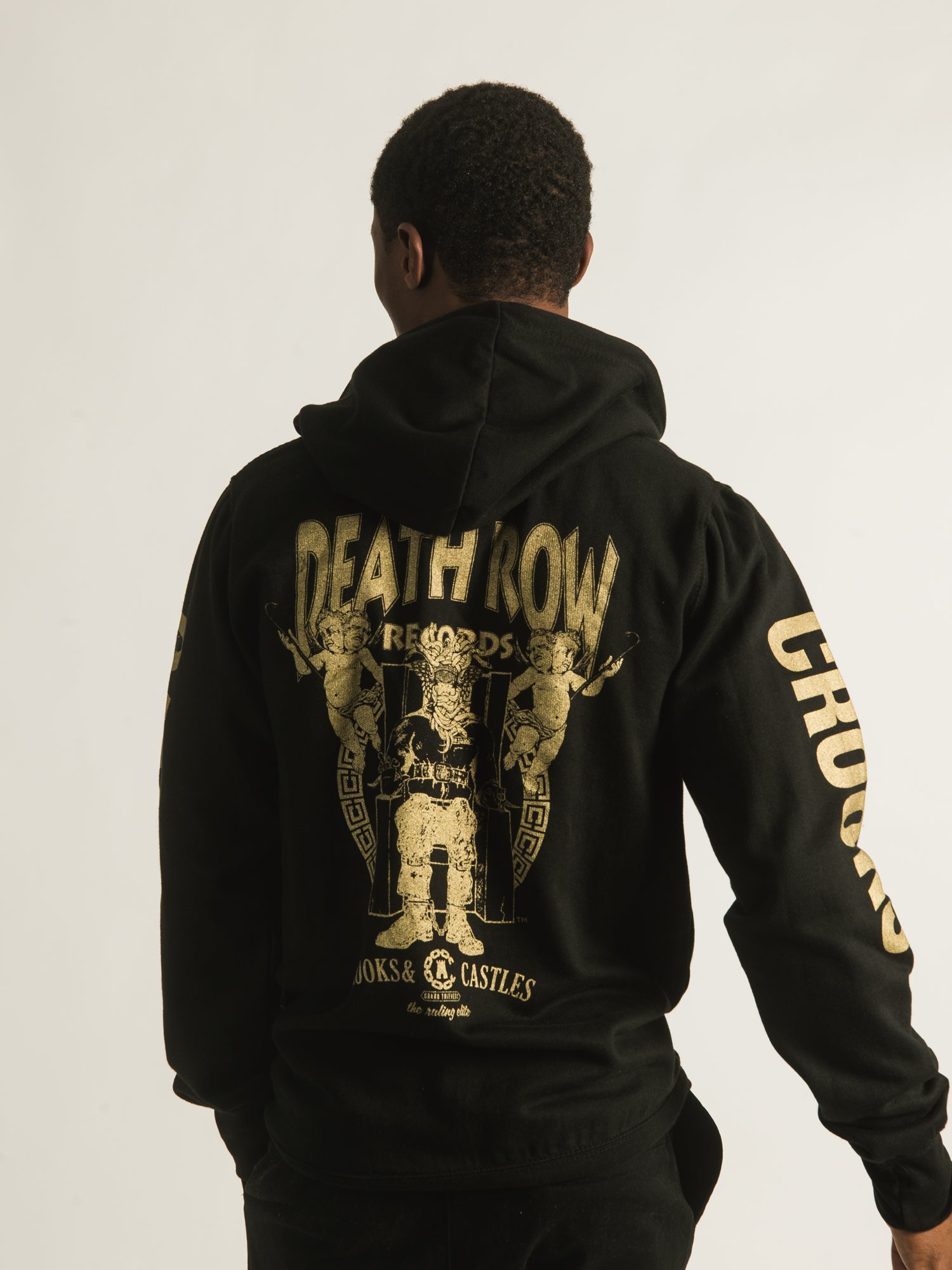 CROOKS & CASTLES SNOOP X CROOKS DEATH ROW LOGO - CLEARANCE