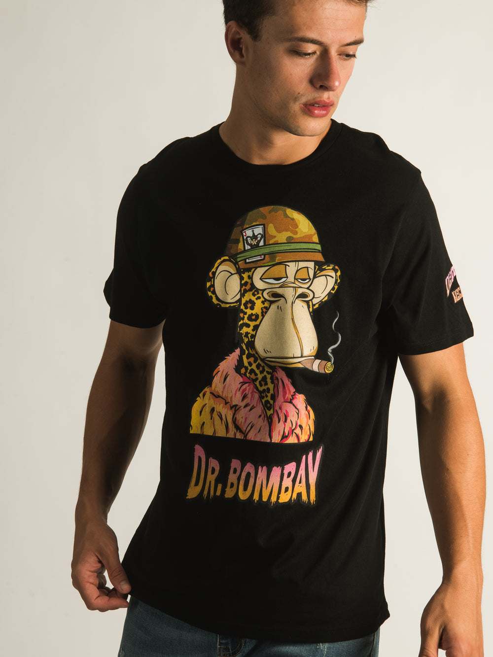 CROOKS & CASTLES DR BOMBAY T-SHIRT  - CLEARANCE