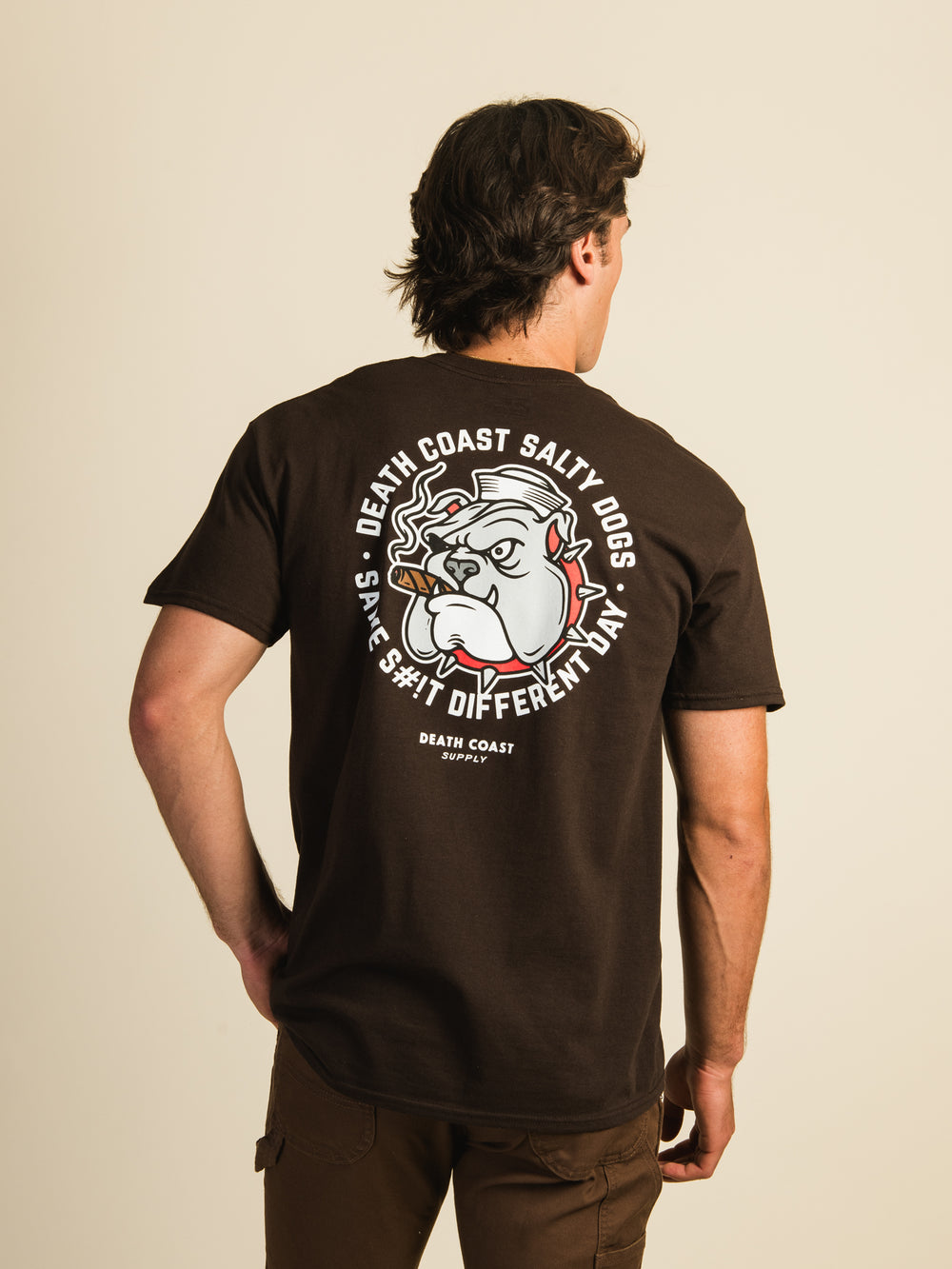 DEATH COAST SUPPLY SALTY DOGS T-SHIRT