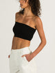 DYNAMIC DYNAMIC PLAIN BANDEAU - BLACK/NOIR - Boathouse