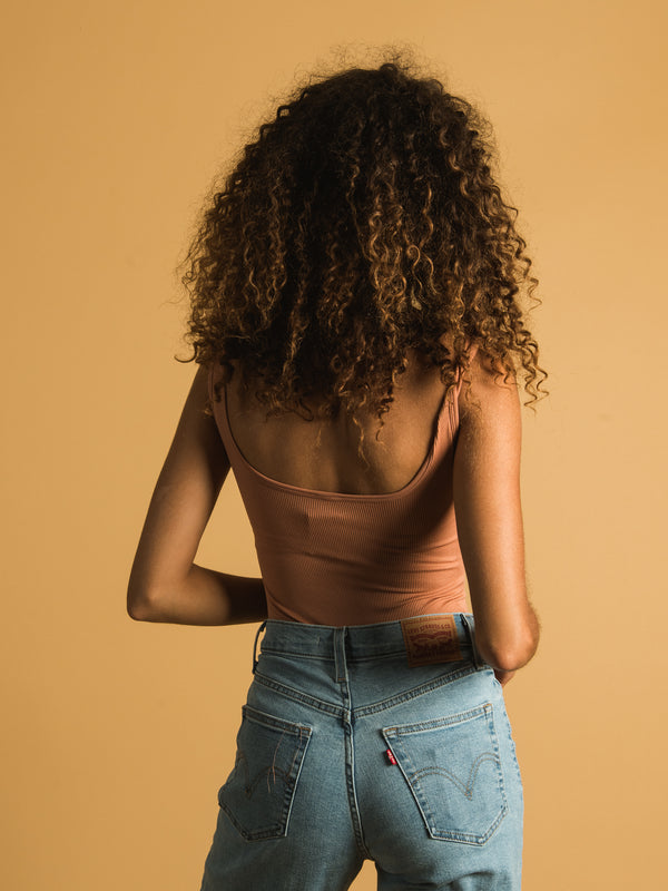 DYNAMIC SPLIT HEM BODYSUIT  - CLEARANCE