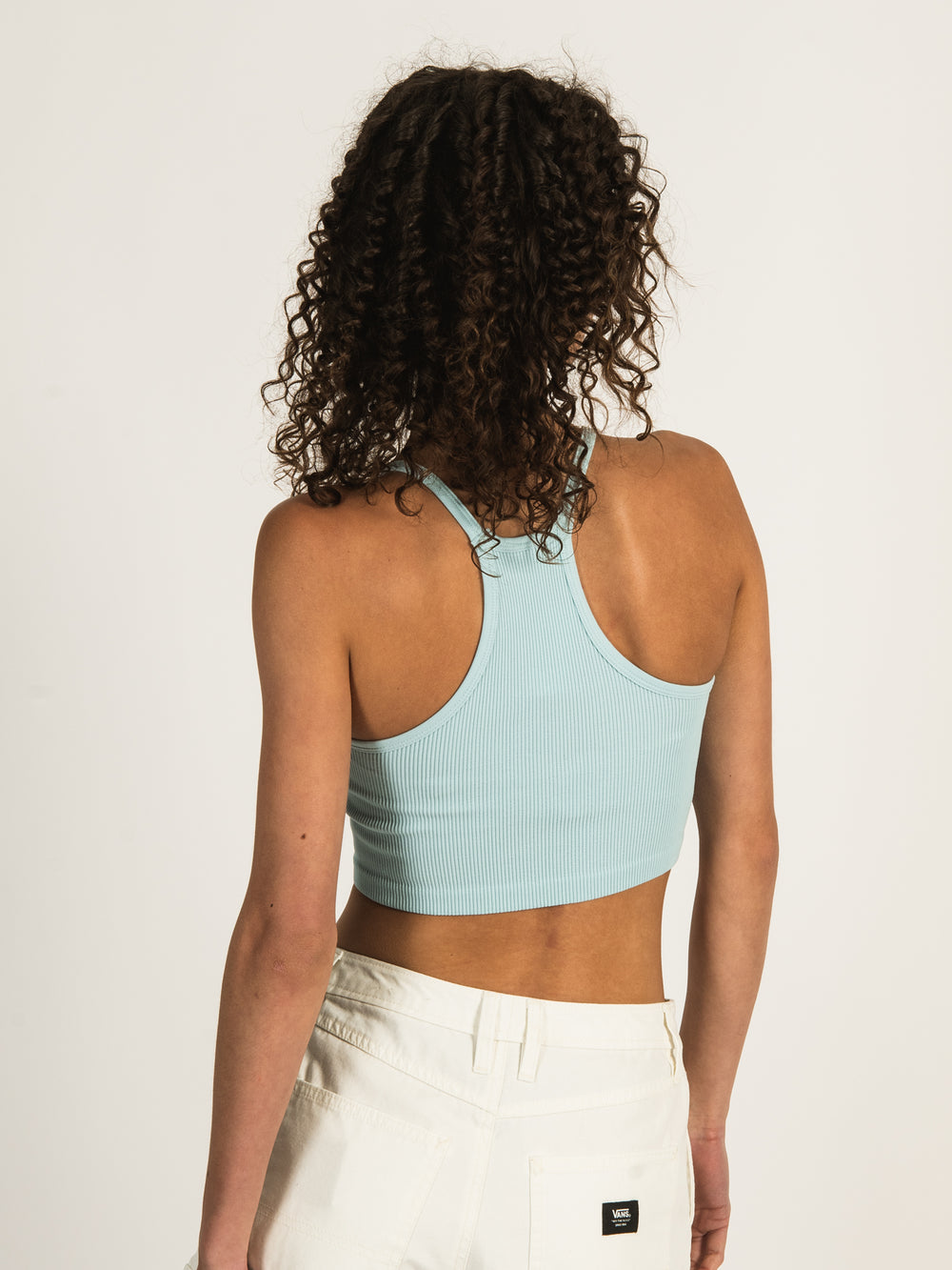 DYNAMIC THICK RIB RACERBACK CROP TANK