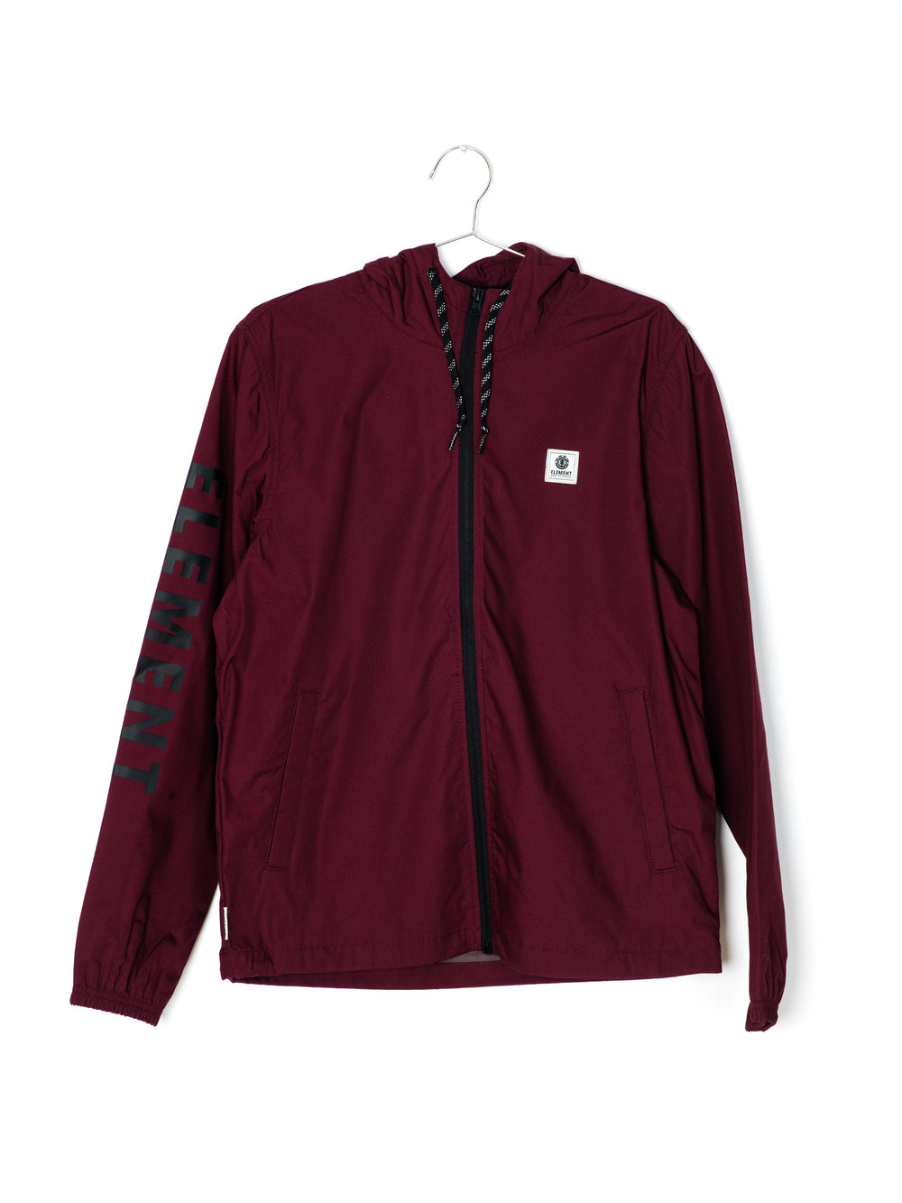 ELEMENT ALDER PATCH FULL ZIP JACKET  - CLEARANCE