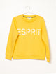 ESPRIT WOMENS VINTAGE CREW - YELLOW - CLEARANCE - Boathouse
