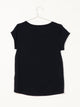 ESPRIT WOMENS VINTAGE SCOOP S/S TEE - NAVY - CLEARANCE - Boathouse