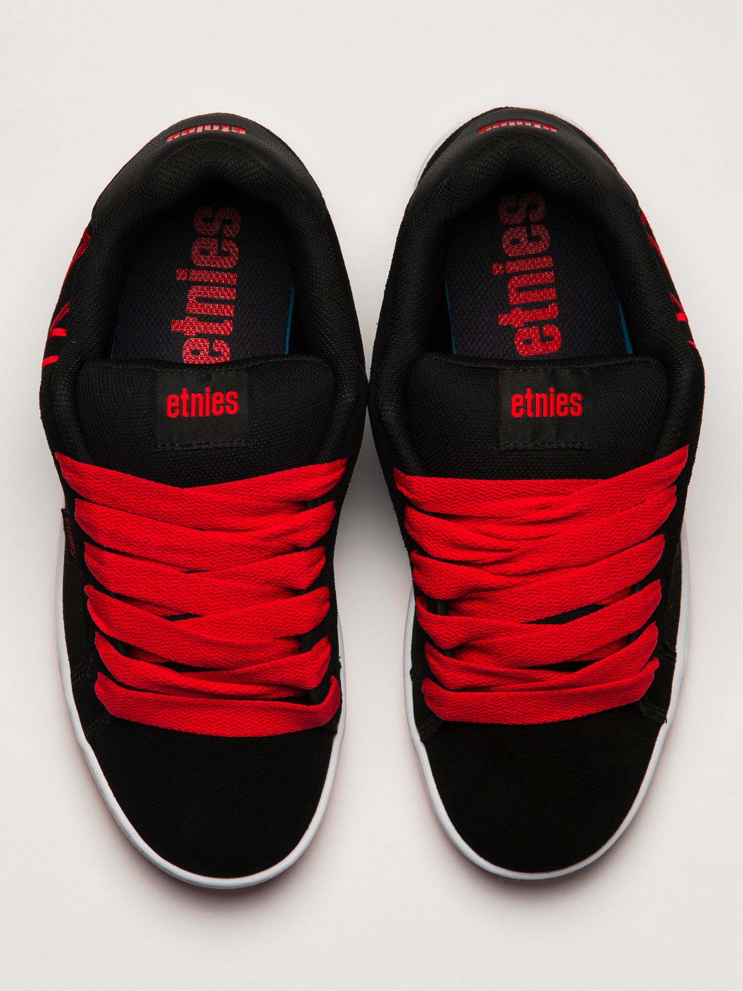 MENS ETNIES FADER SNAEKER - BLACK/RED