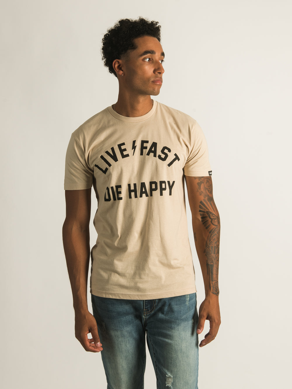 FASTHOUSE DIE HAPPY T-SHIRT - CLEARANCE