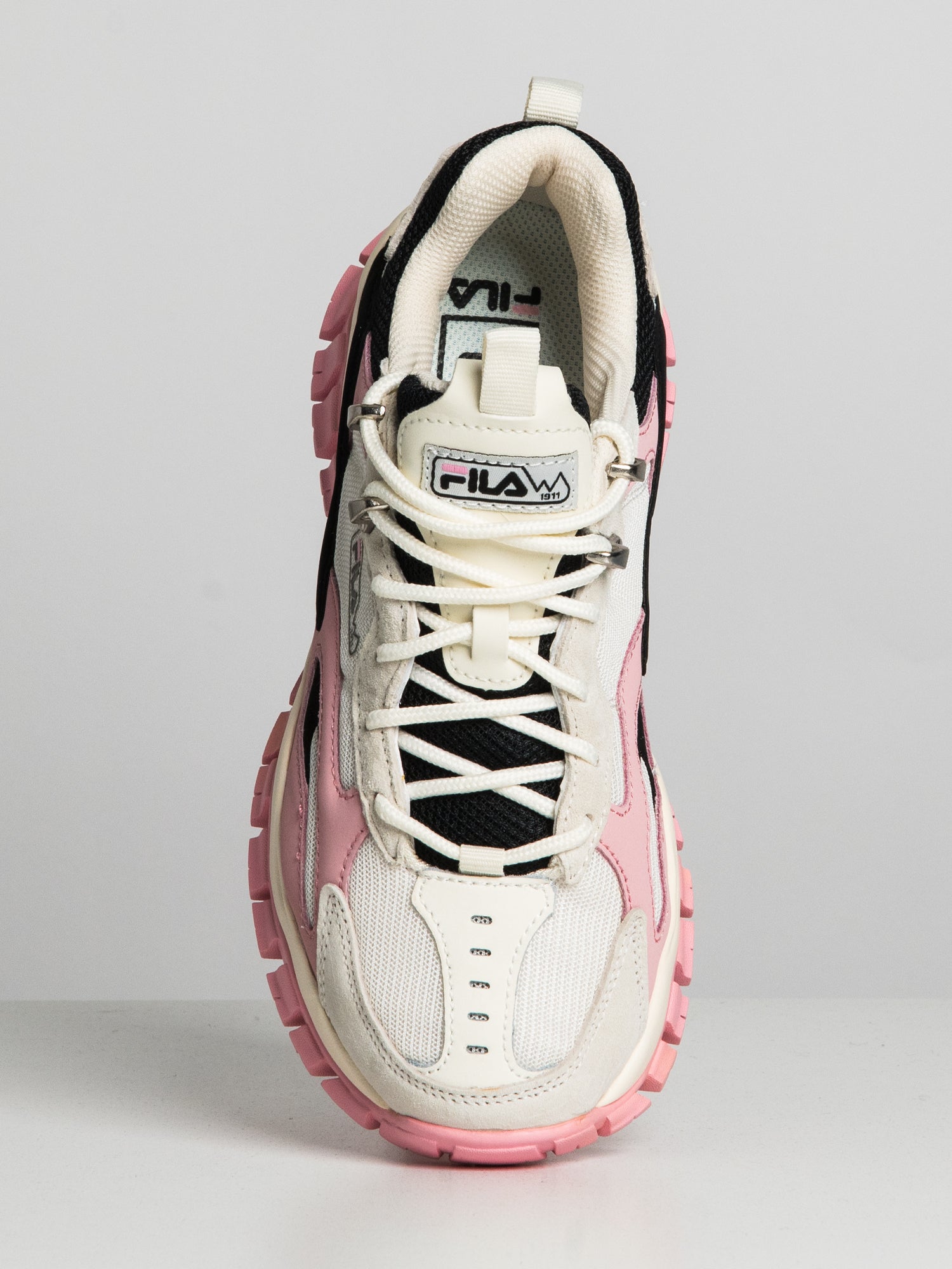 Fila ray sale womens white