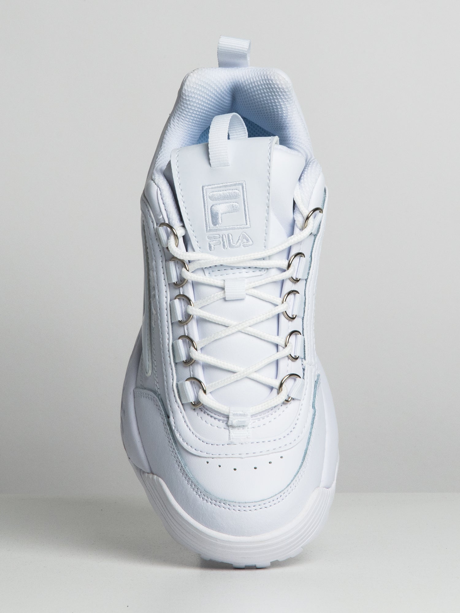 Fila disruptor hot sale women's white