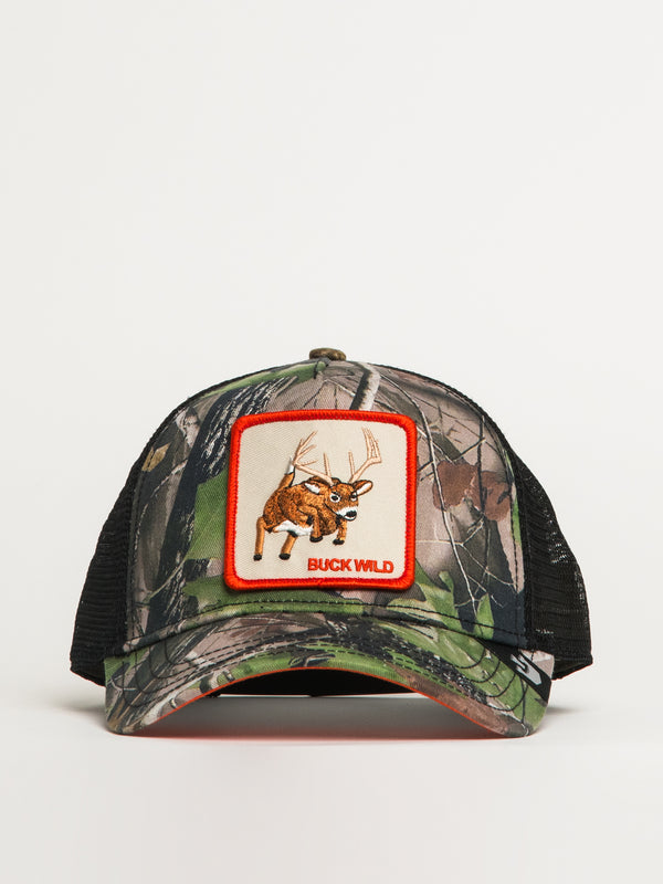 GOORIN BROS BUCKWILD CAMO TRUCKER HAT