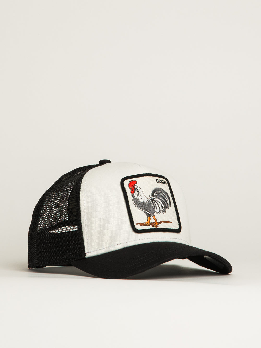 GOORIN BROS GOAT TRUCKER HAT - BLANC