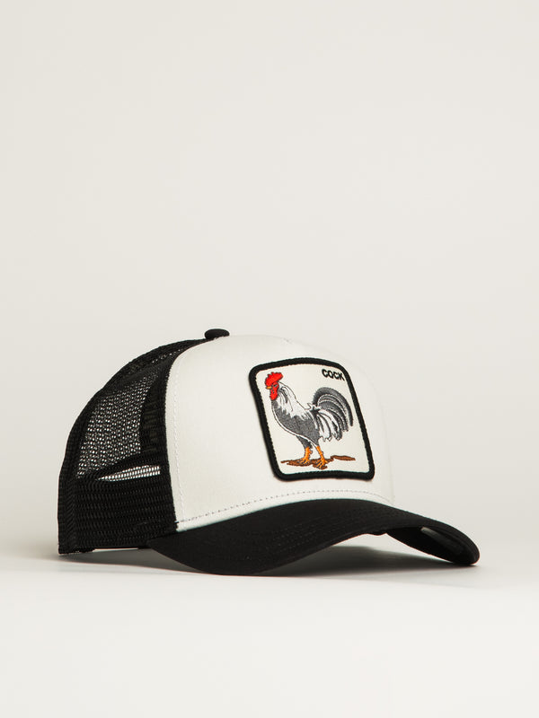 GOORIN BROS COCK TRUCKER HAT - WHITE