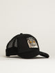 GOORIN BROS GOORIN BROS WISE ASS TRUCKER HAT - BLACK - Boathouse