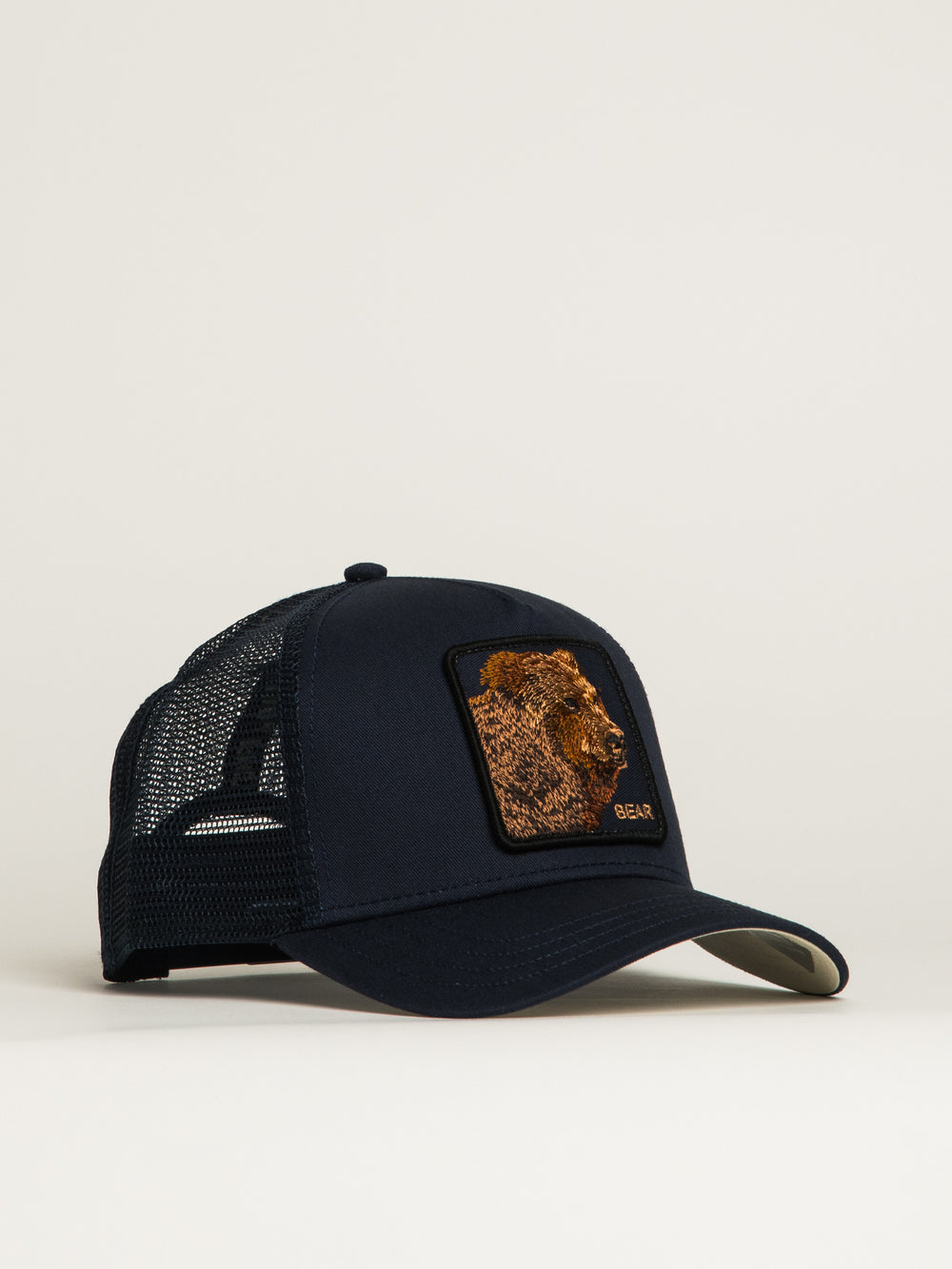 GOORIN BROS BEAR TRUCKER HAT - NAVY