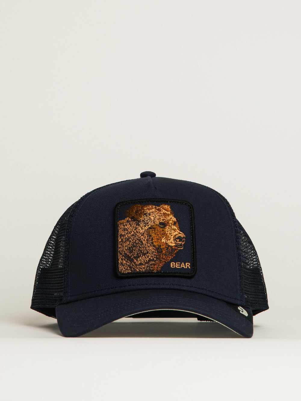 GOORIN BROS BEAR TRUCKER HAT - NAVY
