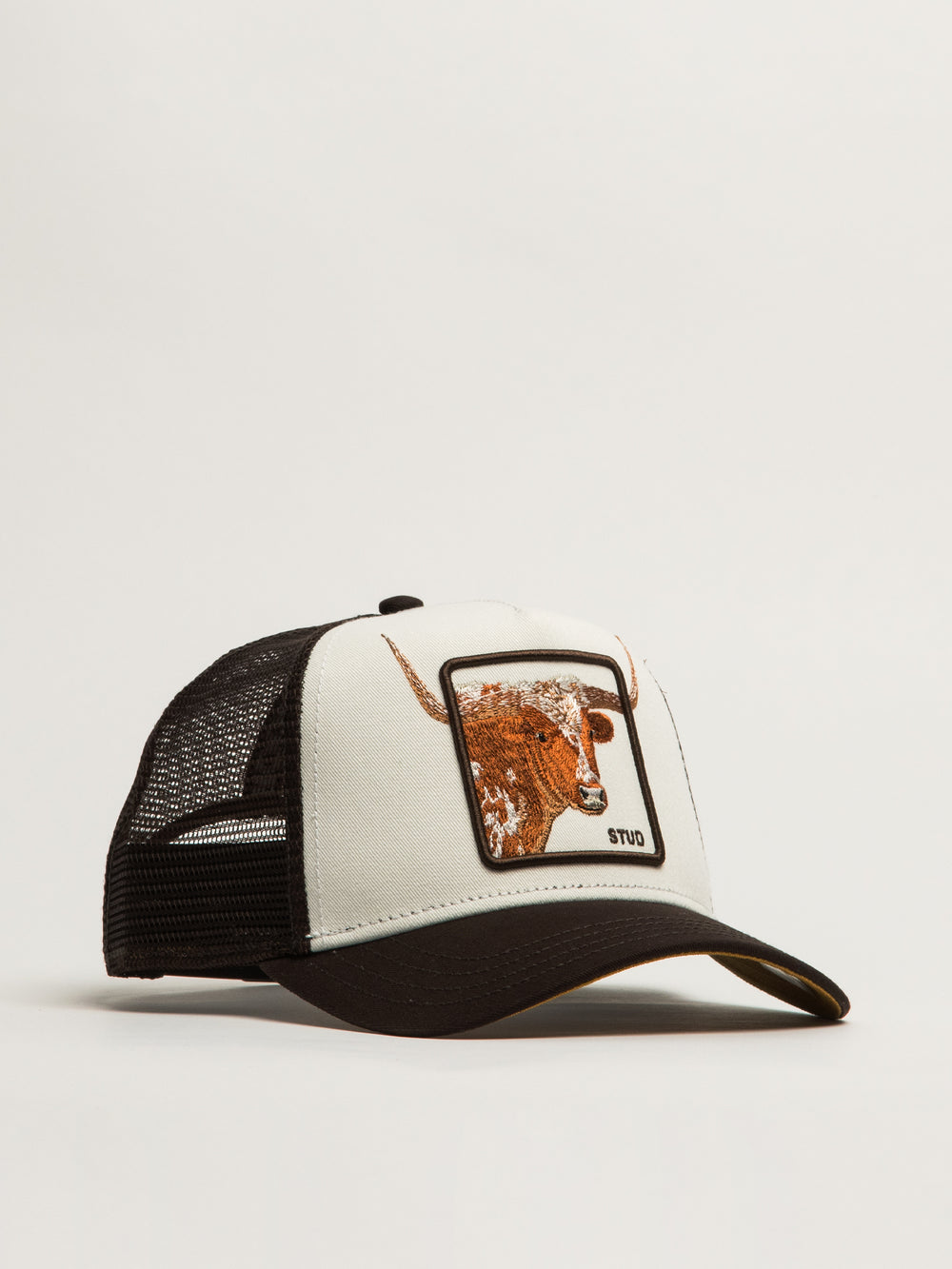 CHAPEAU DE CAMION LONGHORN OVER THE LINE GOORIN BROS - MARRON